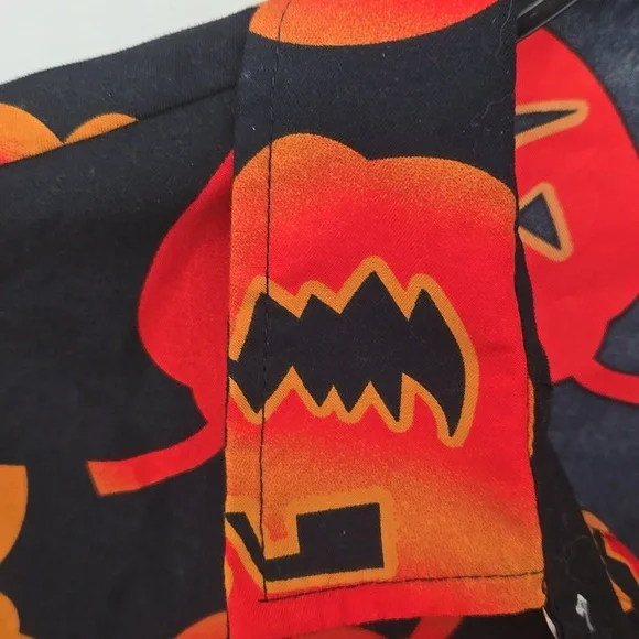 SSLR Halloween Pumpkin Print Men's Shirt - Picture 3 of 9
